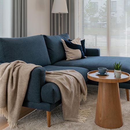 D33 Vilnius - Brand New Luxury Apartment With Terrace, Garden, Ac And Parking Eksteriør billede